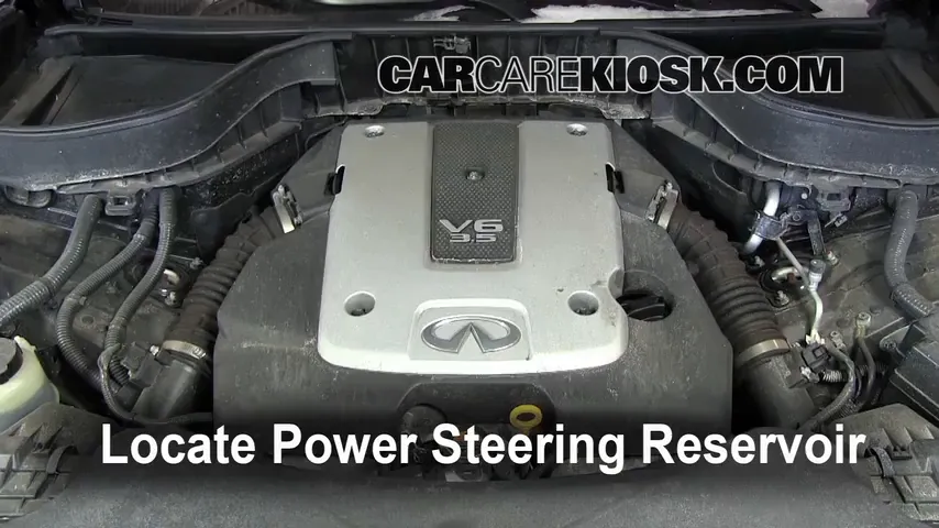 2010 Infiniti FX35 3.5L V6 Power Steering Fluid